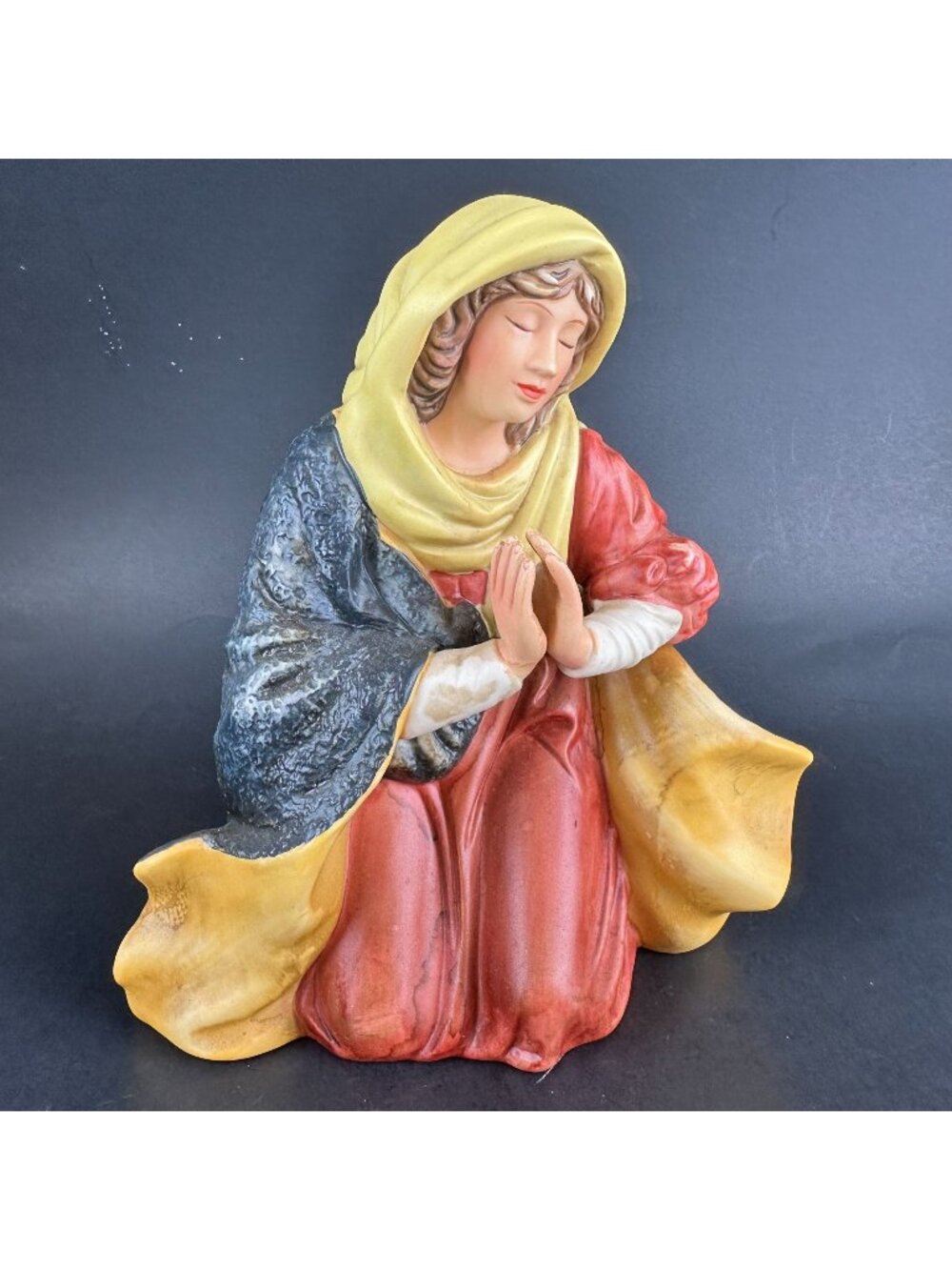 Grandeur Noel Porcelain Nativity Mother Virgin Mary 6.75" Figurine